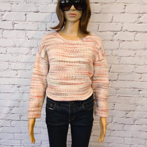 Sweater Weather! THE LOFT - cozy pink knitted pullover sweater - Picture 3 of 11
